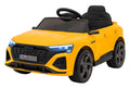Audi SQ8 vehicle Yellow