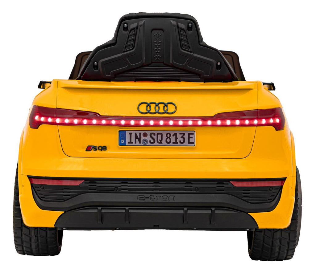 Audi SQ8 vehicle Yellow