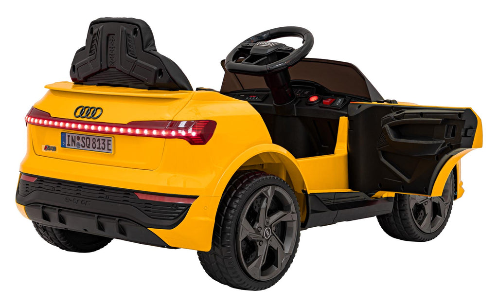 Audi SQ8 vehicle Yellow