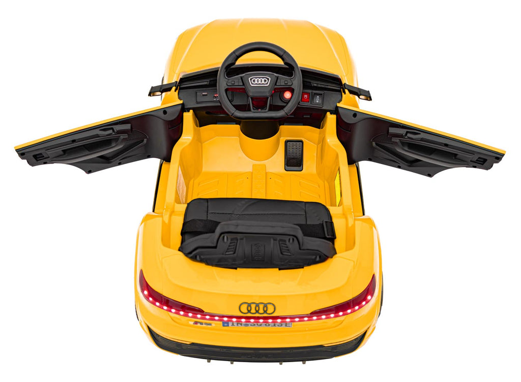 Audi SQ8 vehicle Yellow