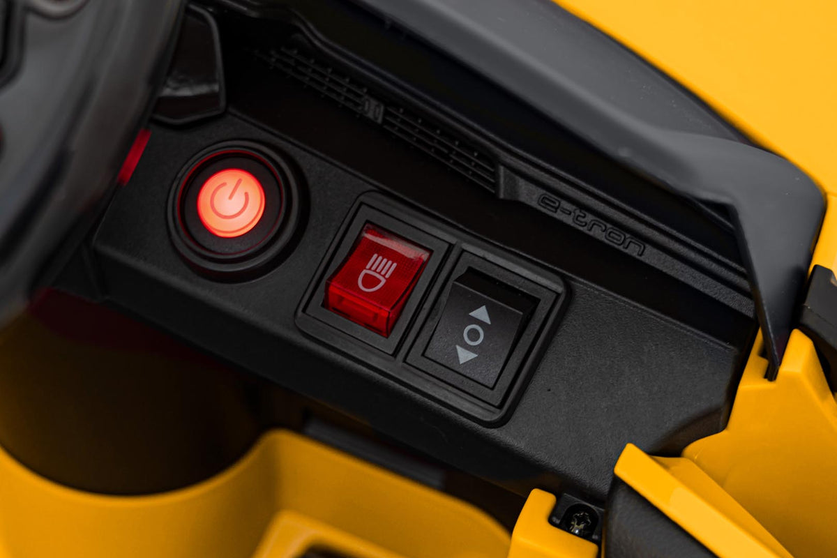 Audi SQ8 vehicle Yellow