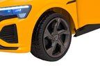 Audi SQ8 vehicle Yellow