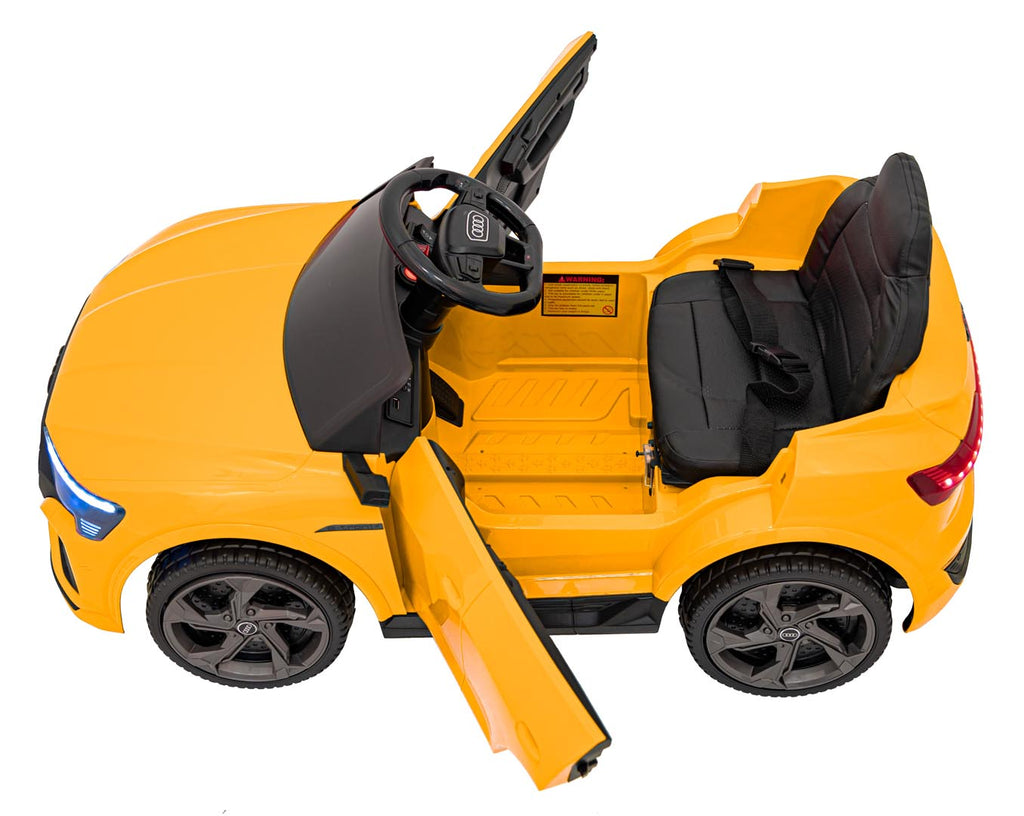 Audi SQ8 vehicle Yellow