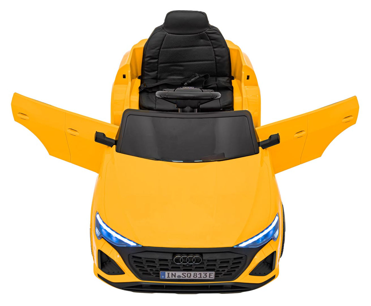 Audi SQ8 vehicle Yellow