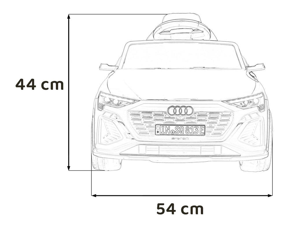 Audi SQ8 vehicle Yellow
