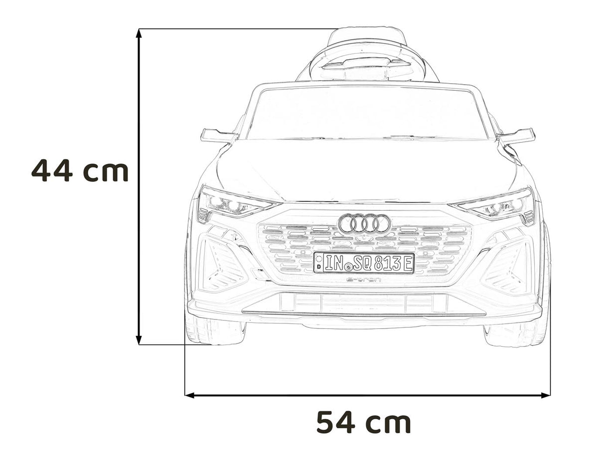Audi SQ8 vehicle Yellow