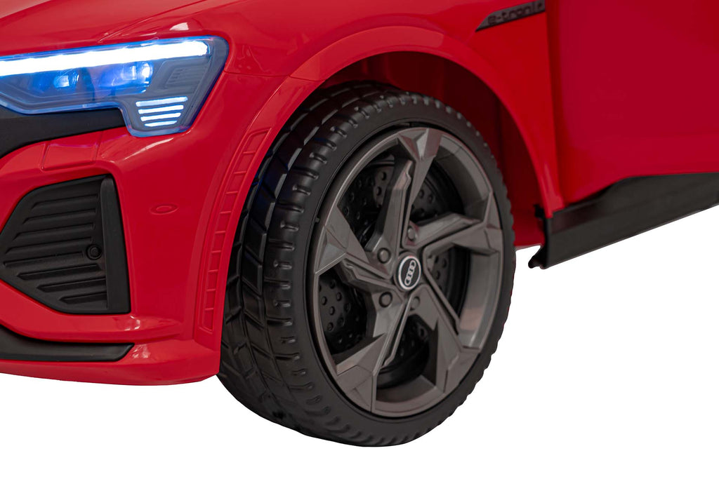 Audi SQ8 vehicle Red