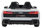Dvojmiestne elektrické Audi R8 Spyder LIFT 24 V – biele