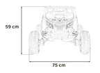 Buggy ATV Defend 4x4 Purple KUROMI License