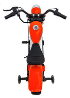 Motorcycle Chopper Warrior vehicle Orange