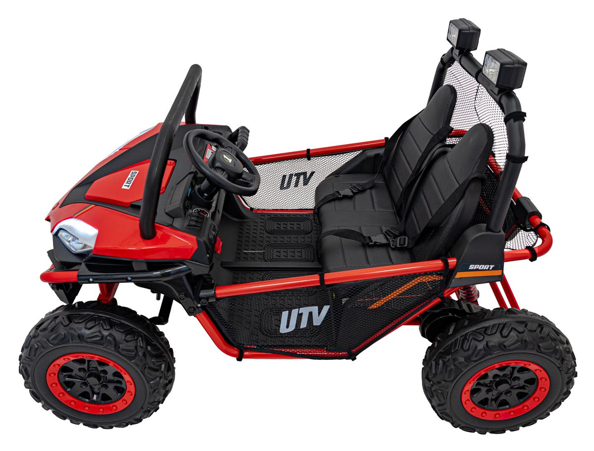 Elektrická buggy FASTER červená