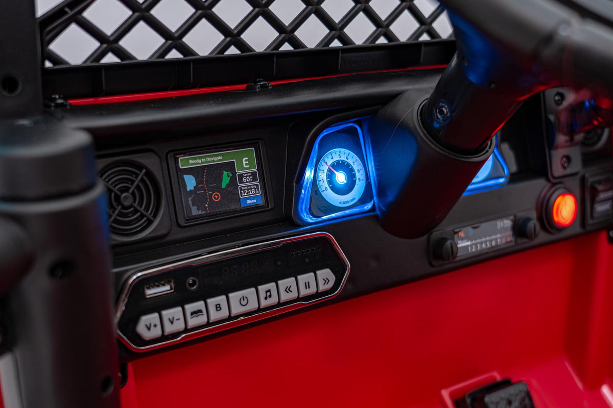 Off-Road CLIMBER vehicle Red