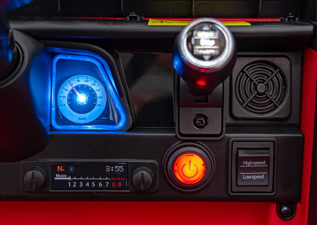 Off-Road CLIMBER vehicle Red