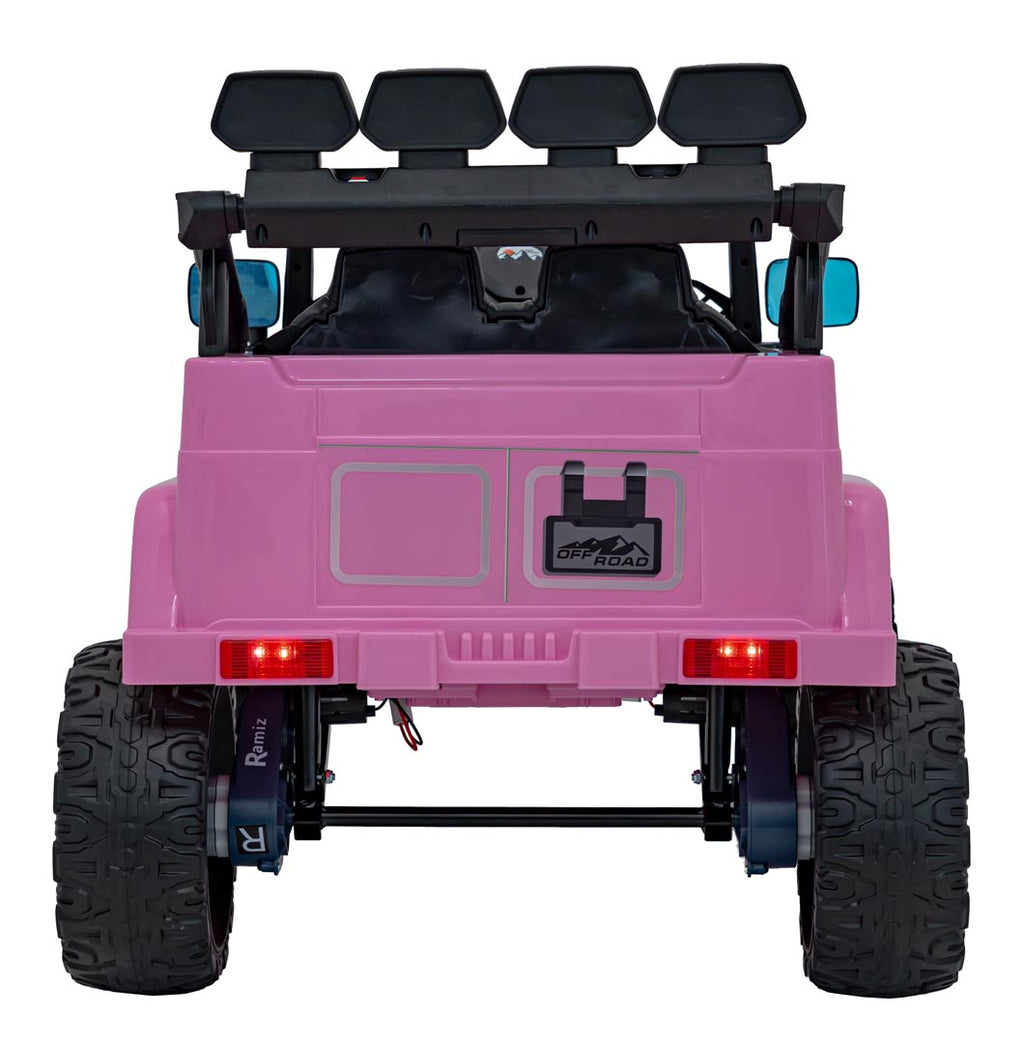 Elektrické autíčko Off-Road CLIMBER ružová
