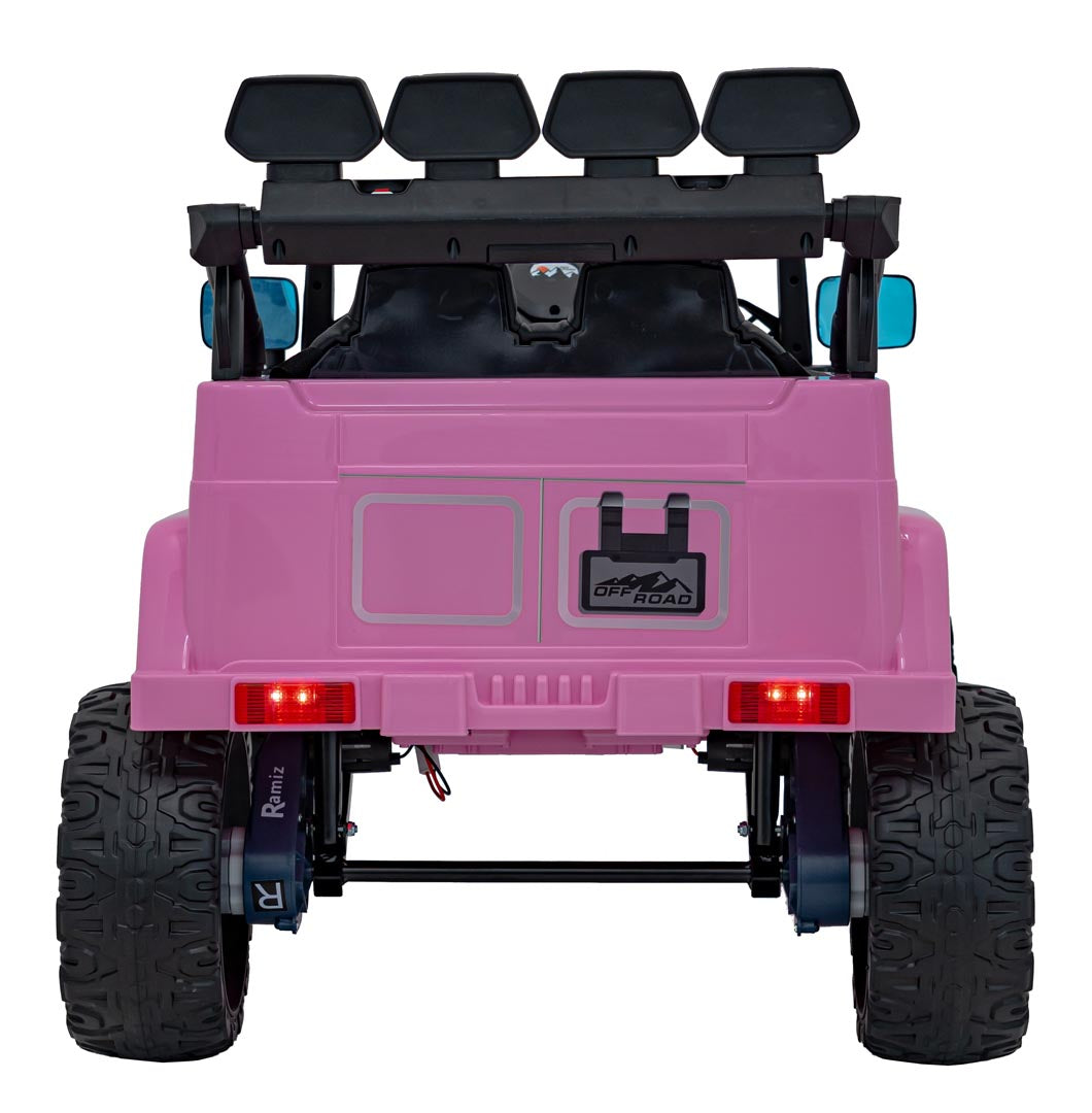 Elektrické autíčko Off-Road CLIMBER ružová