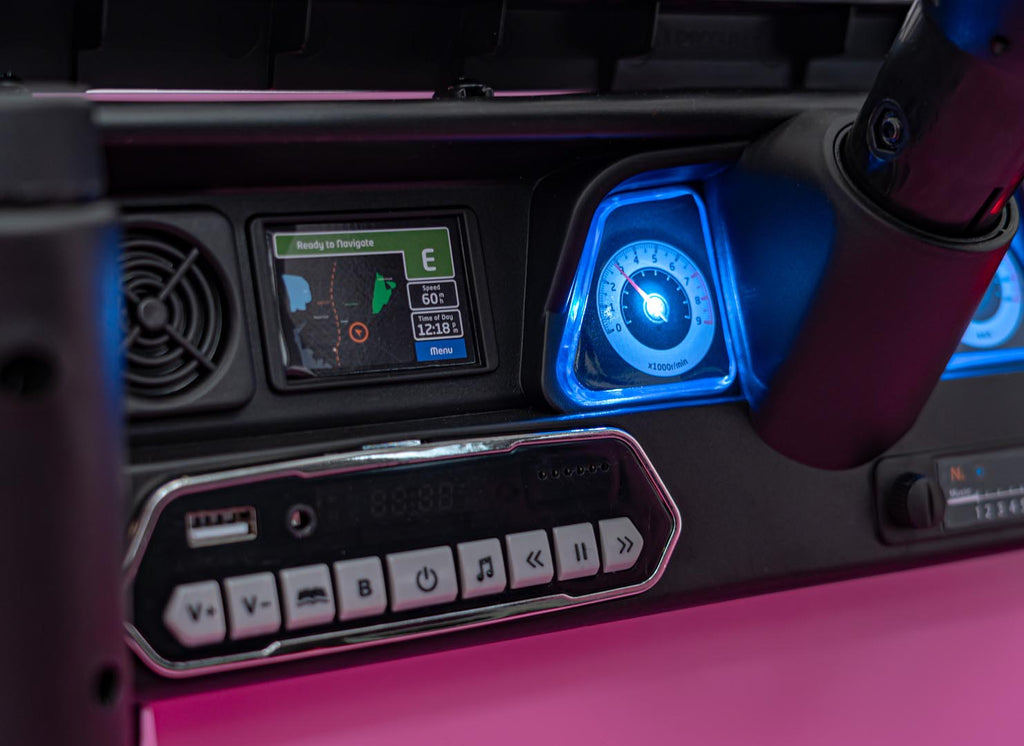 Elektrické autíčko Off-Road CLIMBER ružová