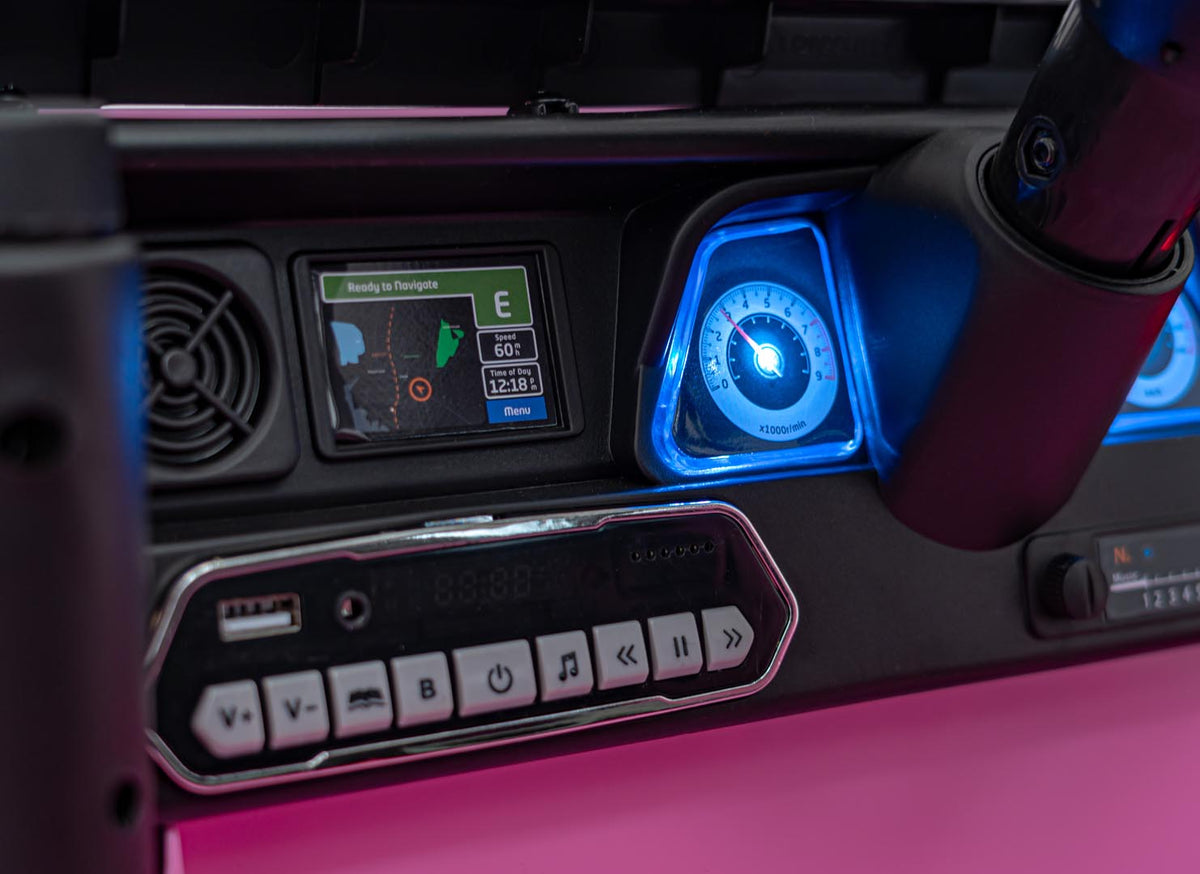 Elektrické autíčko Off-Road CLIMBER ružová