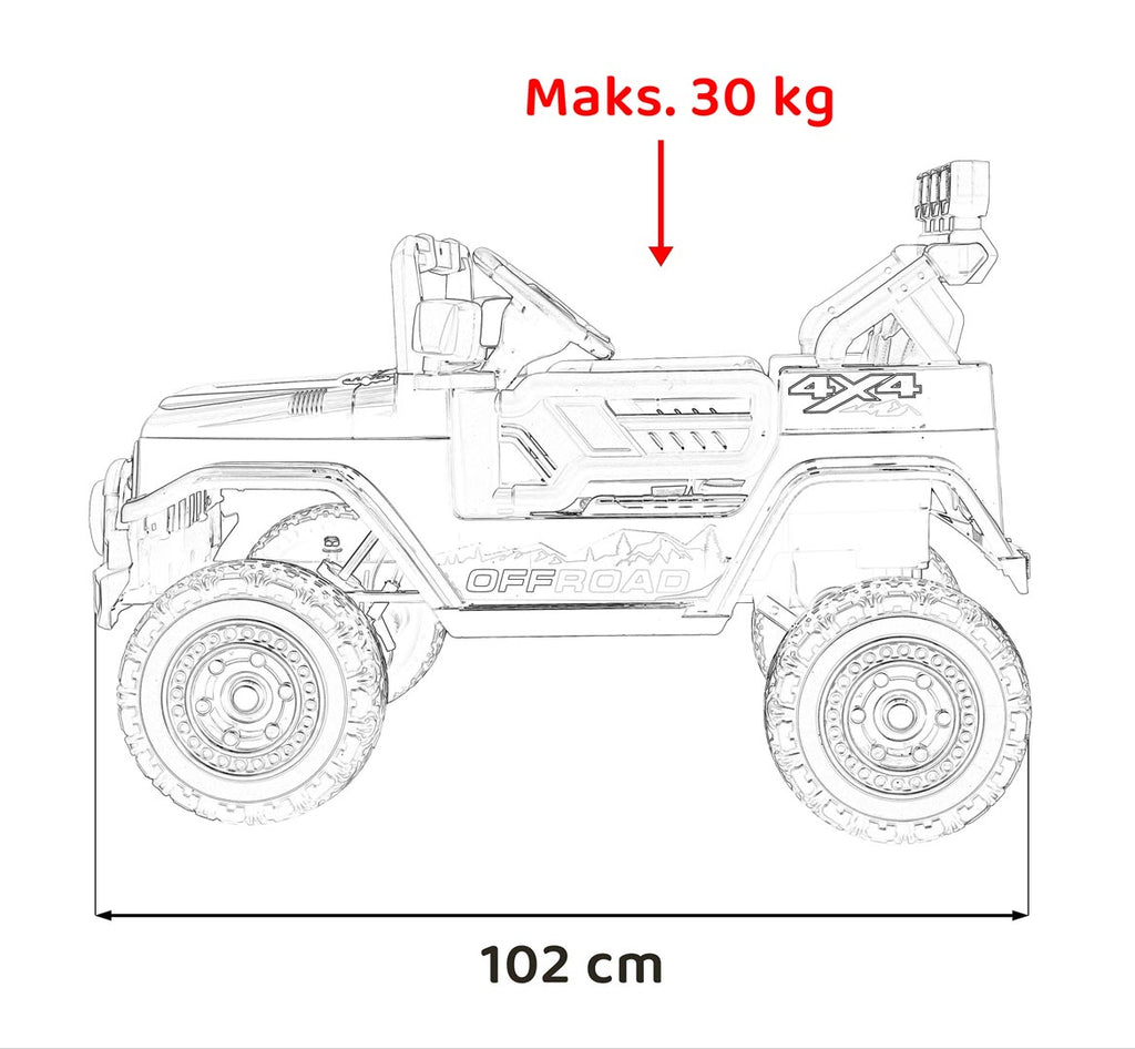 Off-Road CLIMBER vehicle Pink