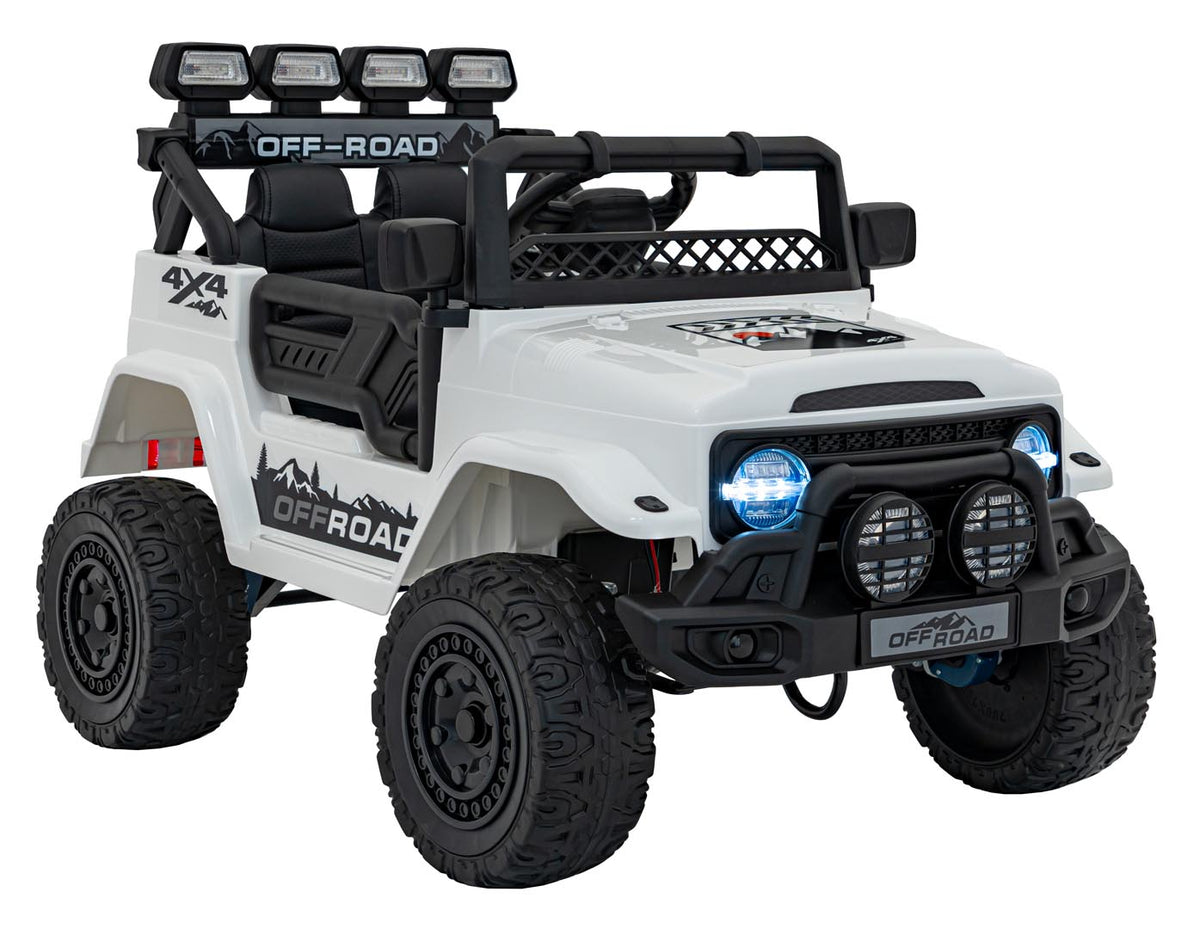 Off-Road CLIMBER vehicle White