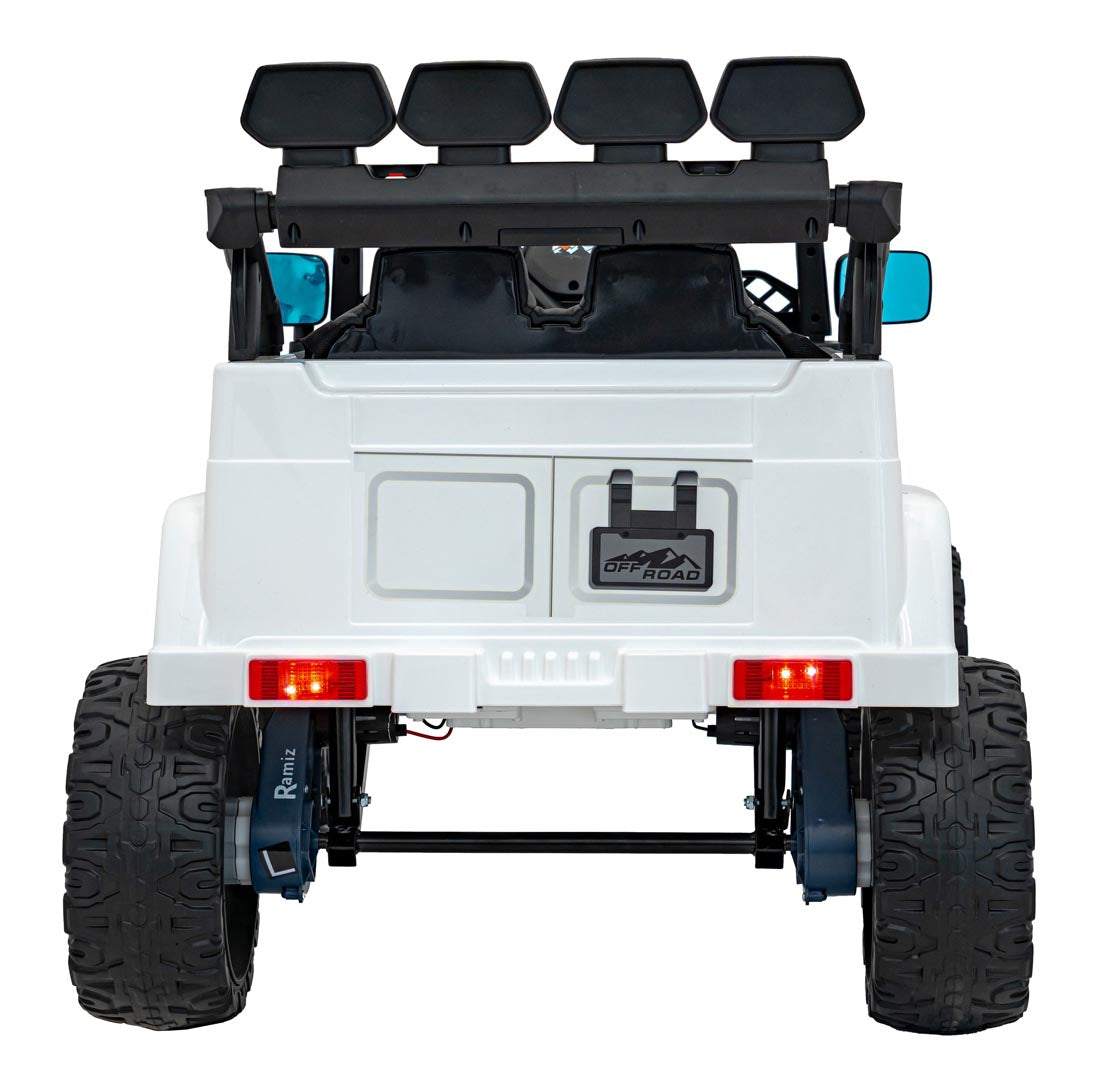 Off-Road CLIMBER vehicle White
