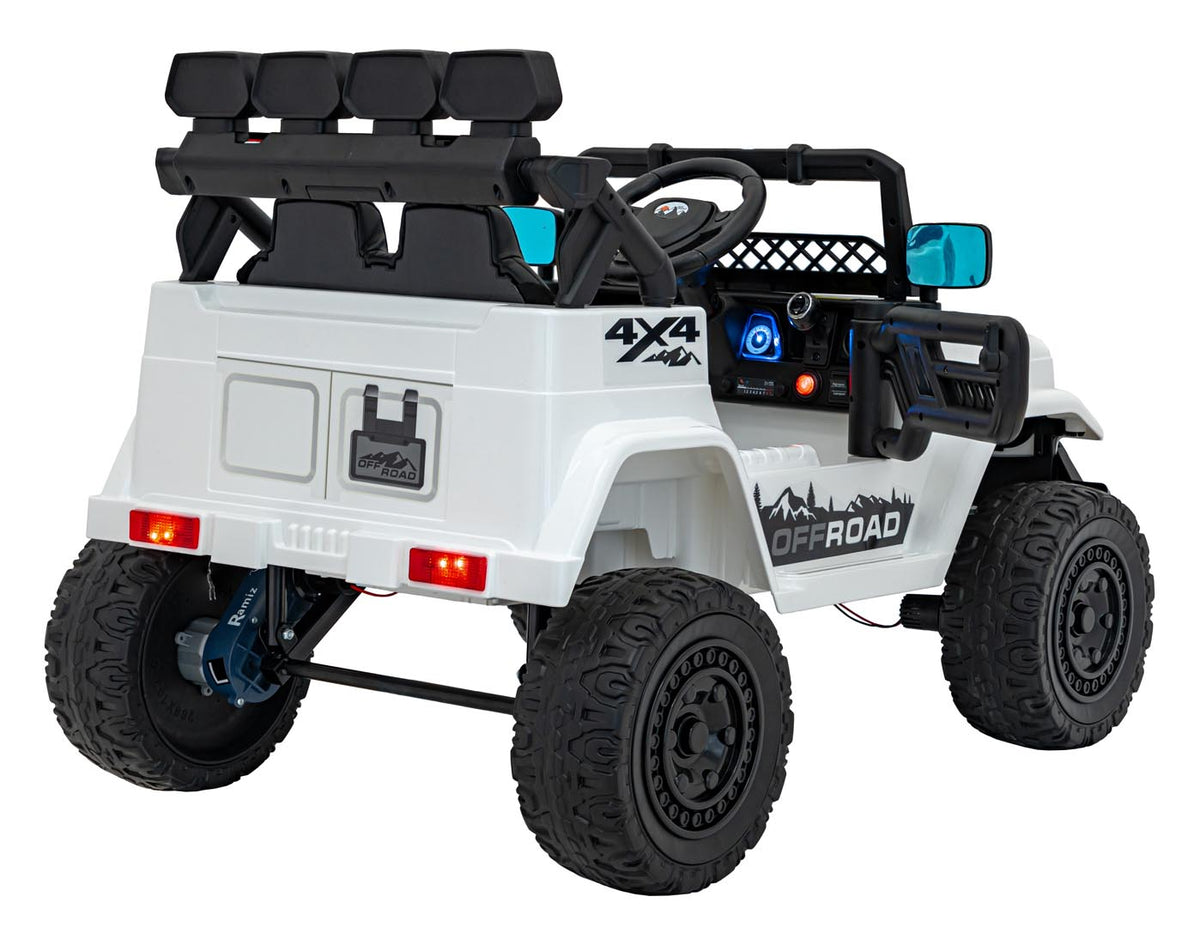 Off-Road CLIMBER vehicle White