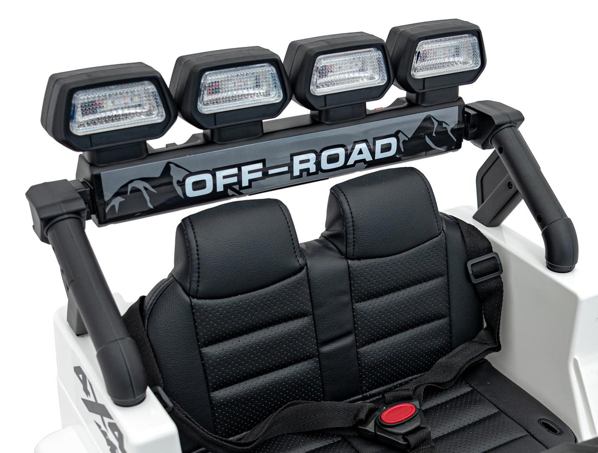 Off-Road CLIMBER vehicle White