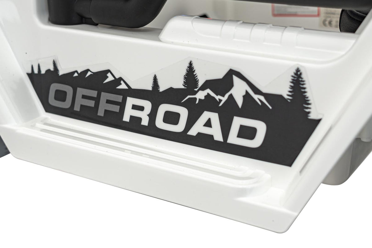 Off-Road CLIMBER vehicle White