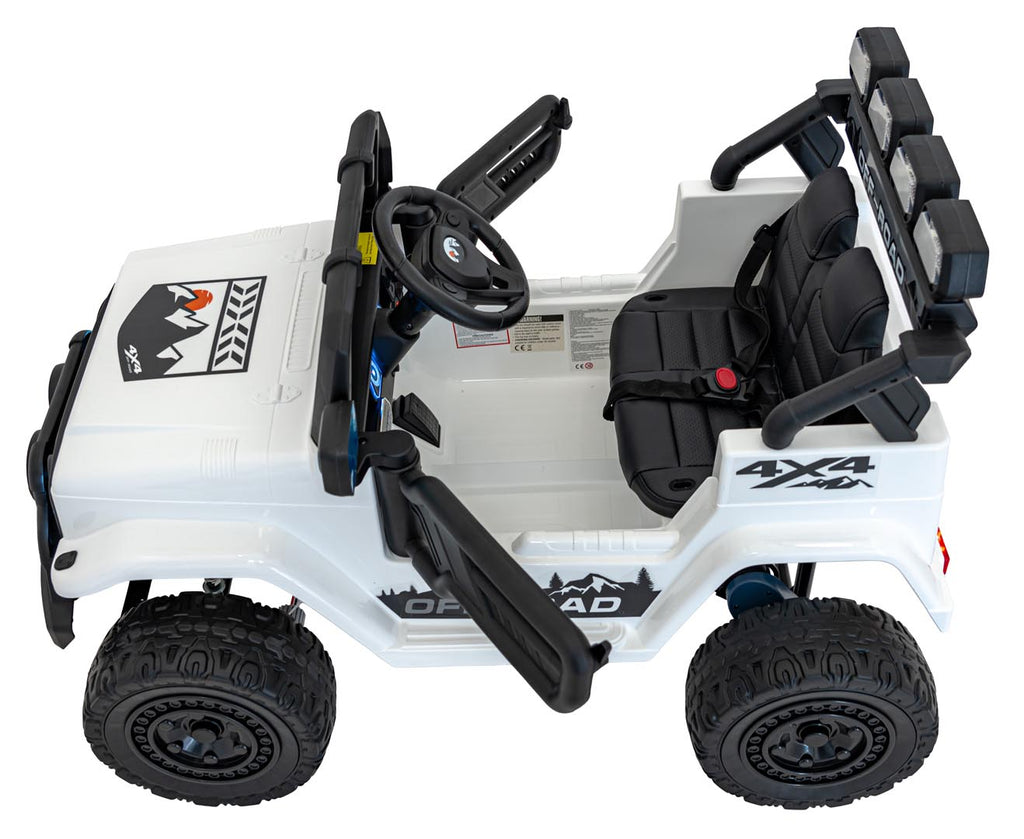 Elektrické autíčko Off-Road CLIMBER biela