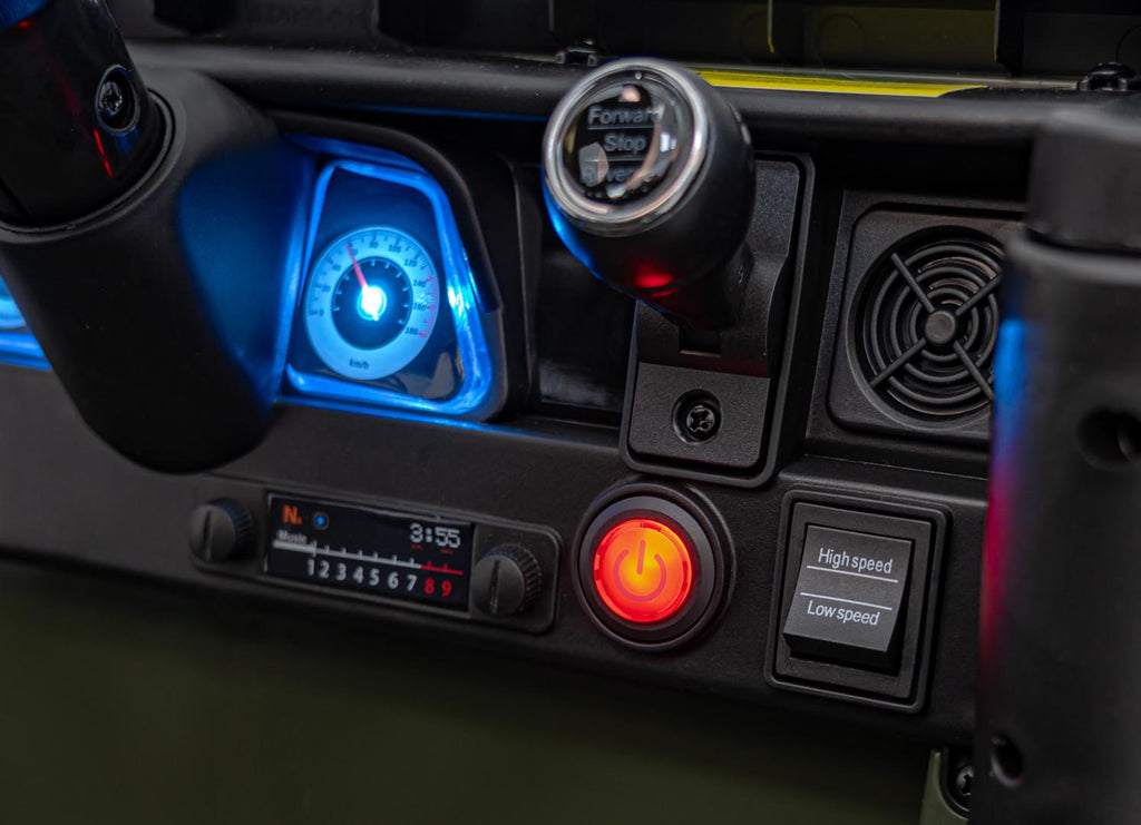 Off-Road CLIMBER vehicle Green