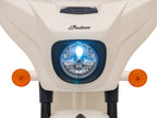 Elektrická motorka Chopper INDIAN biela