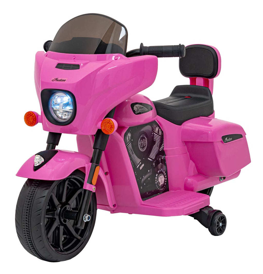 Elektrická motorka Chopper INDIAN ružová
