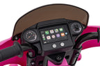 Elektrická motorka Chopper INDIAN ružová