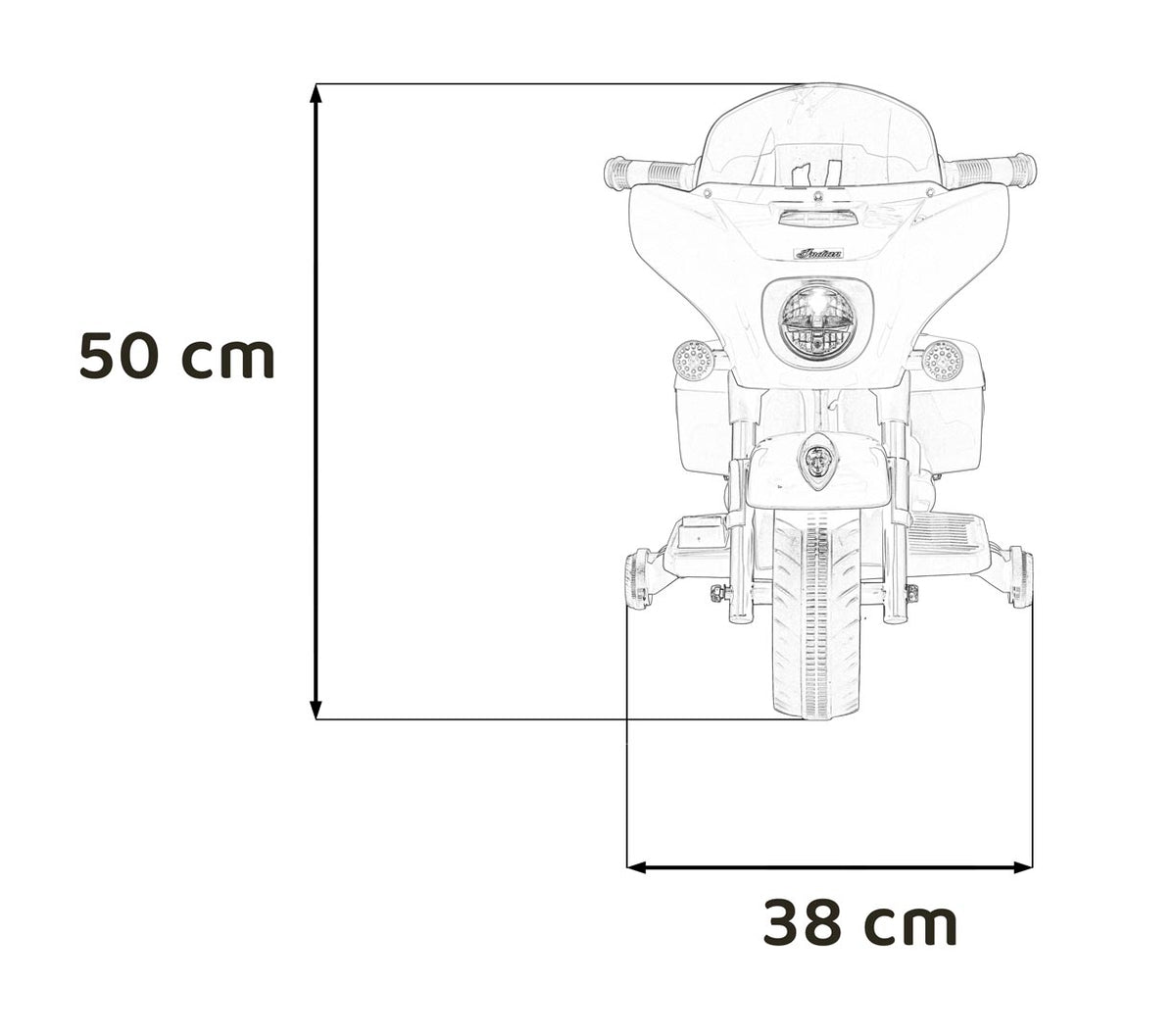 Chopper INDIAN vehicle Pink