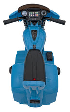 Elektrická motorka Chopper INDIAN modrá