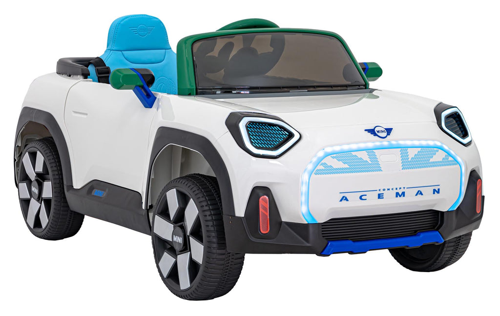 Elektrické autíčko Mini Concept Aceman biela