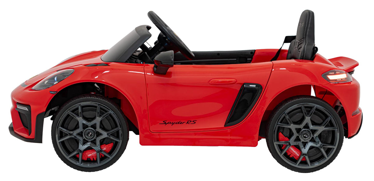 Porsche Spyder RS 718  vehicle Red