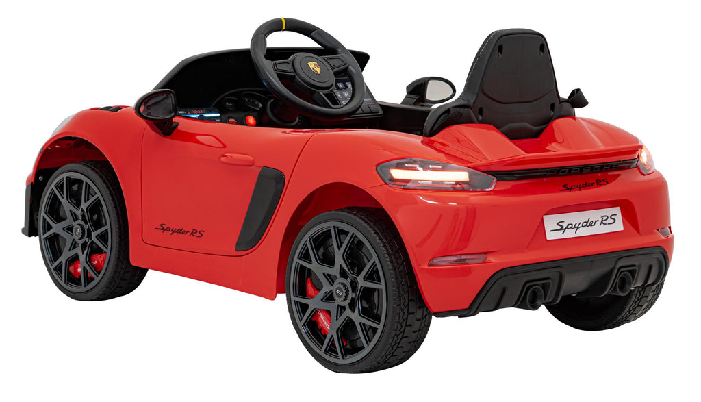 Porsche Spyder RS 718  vehicle Red
