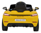 Porsche Spyder RS 718  vehicle Yellow
