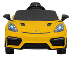 Porsche Spyder RS 718  vehicle Painting Yellow
