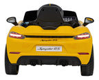 Porsche Spyder RS 718  vehicle Painting Yellow