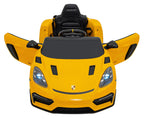 Porsche Spyder RS 718  vehicle Painting Yellow