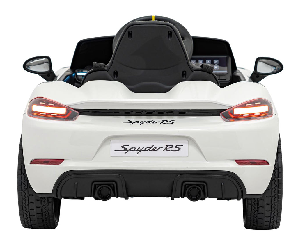 Porsche Spyder RS 718  vehicle Painting White