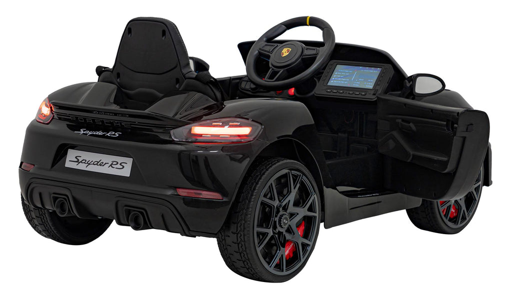 Porsche Spyder RS 718  vehicle Black MP4