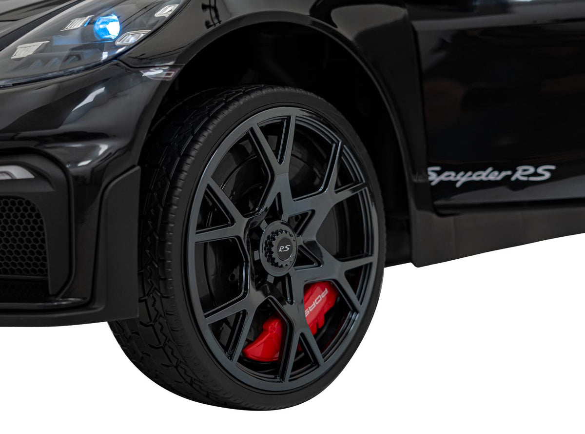 Porsche Spyder RS 718  vehicle Black MP4