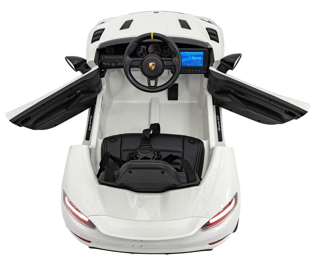 Porsche Spyder RS 718  vehicle White MP4
