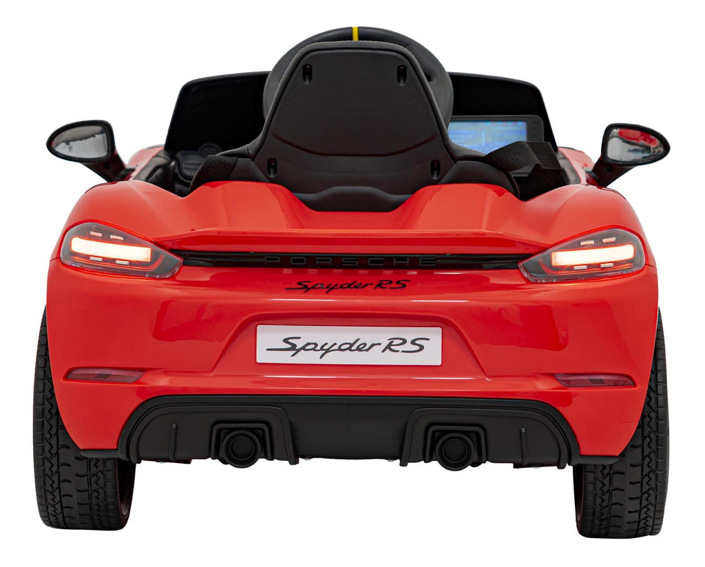 Porsche Spyder RS 718  vehicle Red MP4