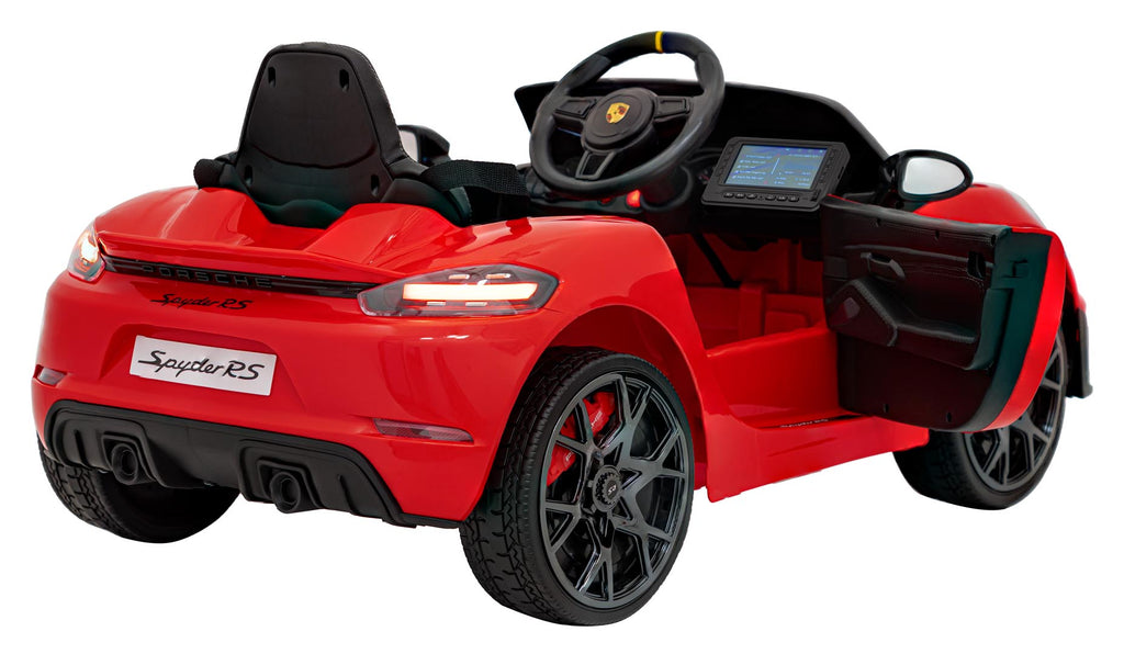 Porsche Spyder RS 718  vehicle Red MP4