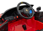 Elektrické autíčko Porsche Spyder RS 718 červená MP4