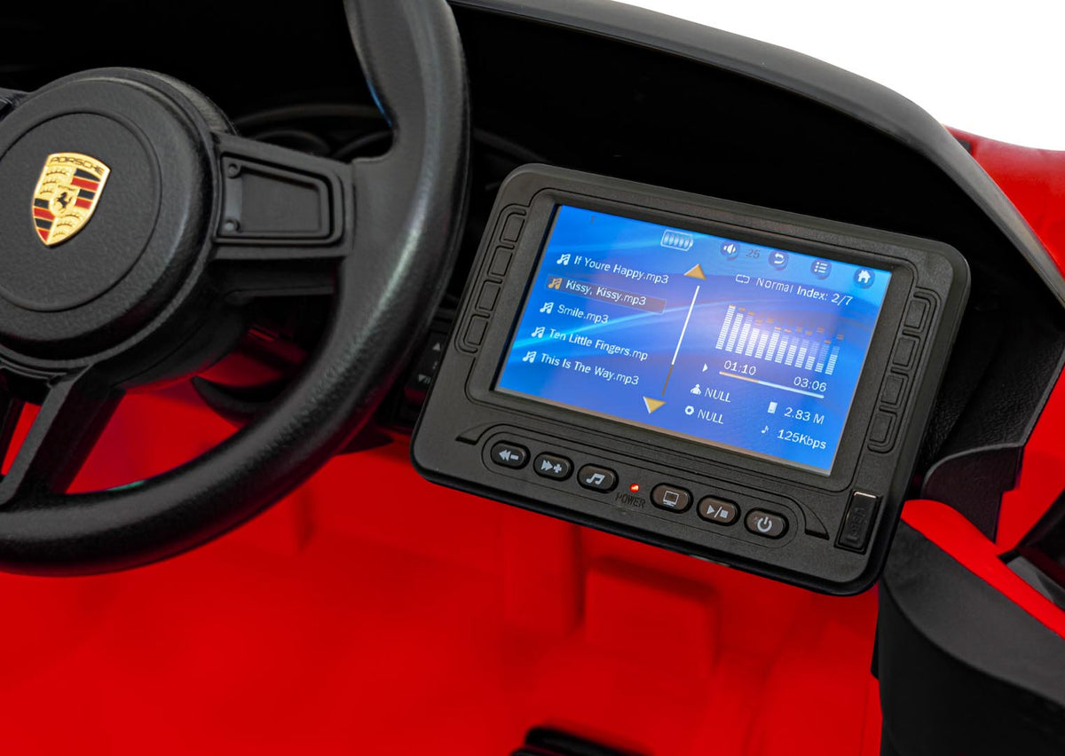 Porsche Spyder RS 718  vehicle Red MP4