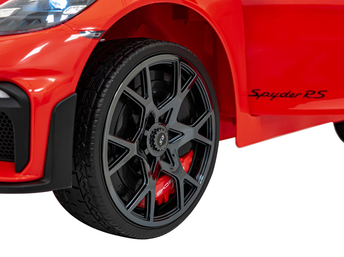 Porsche Spyder RS 718  vehicle Red MP4